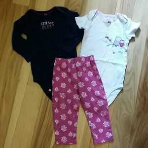 Carters 3 Piece Outfit